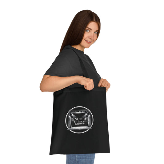 Encore Theatre Group Cotton Tote — Theater Logo Reusable Bag