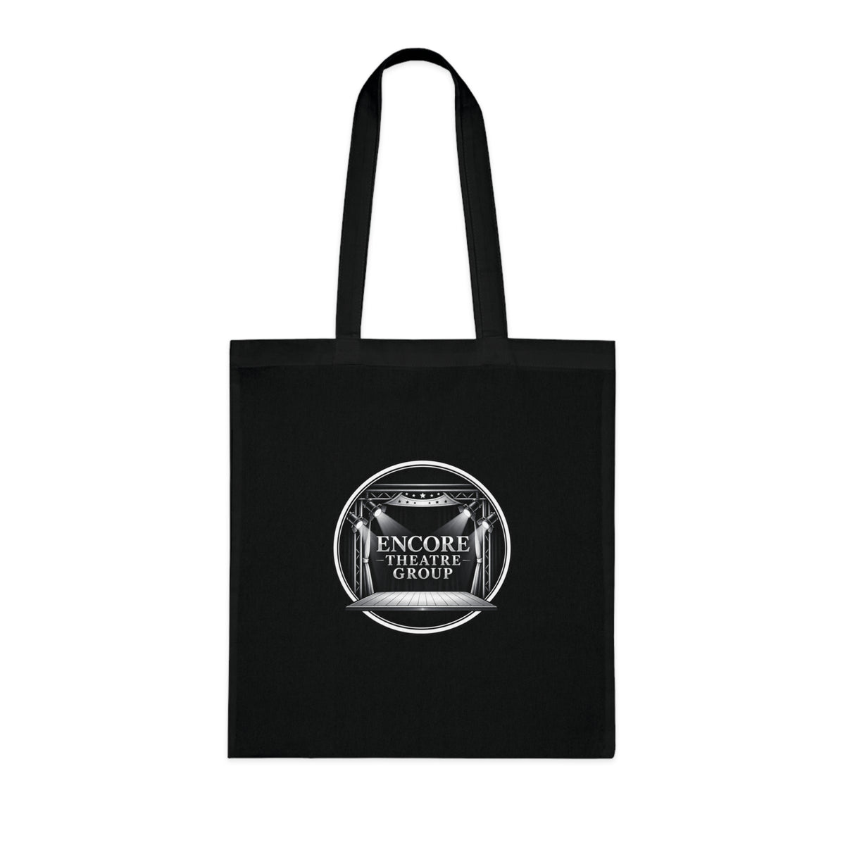 Encore Theatre Group Cotton Tote — Theater Logo Reusable Bag
