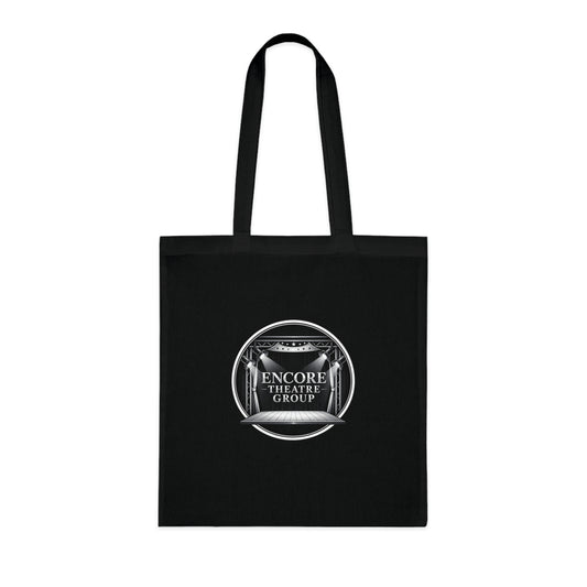 Encore Theatre Group Cotton Tote — Theater Logo Reusable Bag